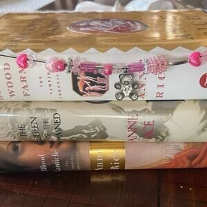 Anne Rice hard back books set of 3